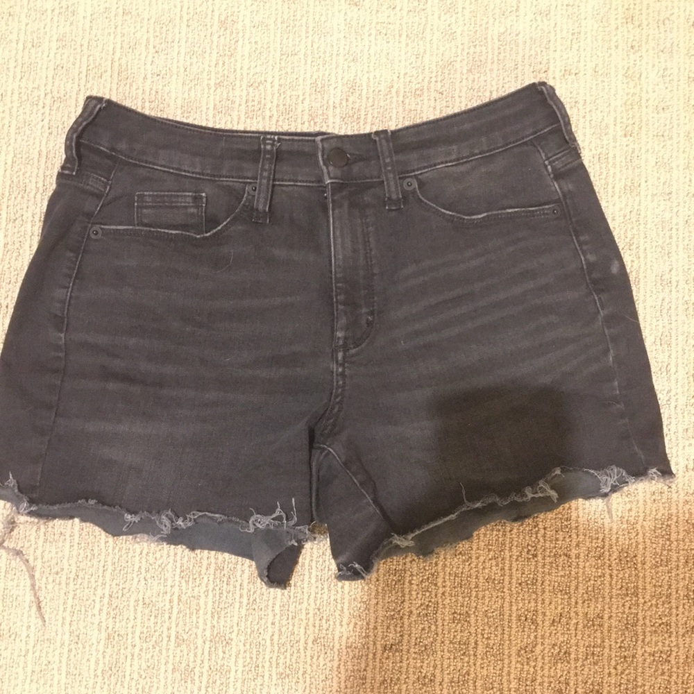 Target black jean shorts